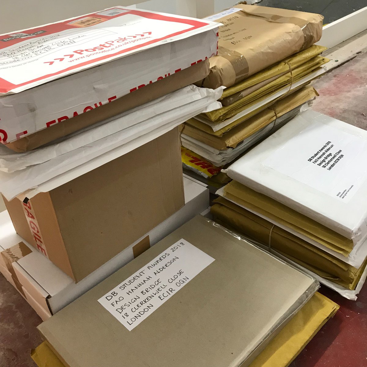 Design_Bridge's tweet photo. The deadline for this year's Dog's Bollocks Student Awards is TODAY and the entries are piling up – we can't wait to open them up and see what you've all come up with. Stay tuned for the results as we get closer to summer... https://t.co/snBF80aC7u #DBstudent https://t.co/g8hIDQN9wz