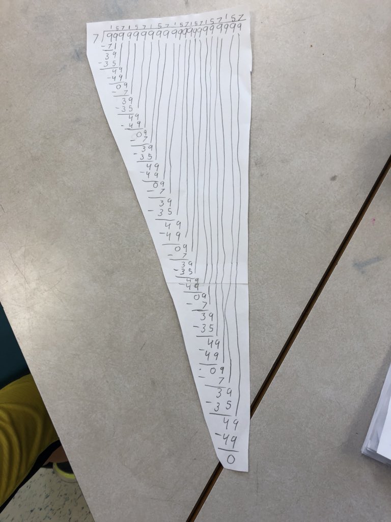 mrs_gagliano's tweet image. T decided to practice his long division skills during some free time - wow! #loveformath #ocsbMath  @ThomasMoreOCSB what do you think @KMcGeeOCSB ?