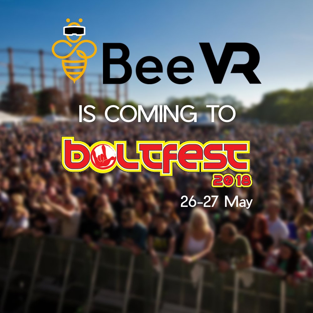 Find us at <a href="/Boltfestival/">Boltfest</a>  this weekend!😎🤘🏼🐝
#beevr_mcr #buzz4beevr #beevirtualreality
