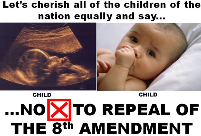 AtheistsFor8th's tweet photo. If you have yet to vote in #8thref #Referendum2018 and want to cherish all of the children of the nation equally, you still have just over 3 and a half hours to #VoteNo #IVotedNo to #Savethe8th and reject the extreme abortion agenda of #Repealthe8th #VoteYes #TogetherForYes.

#No https://t.co/QOZMaEAvFU
