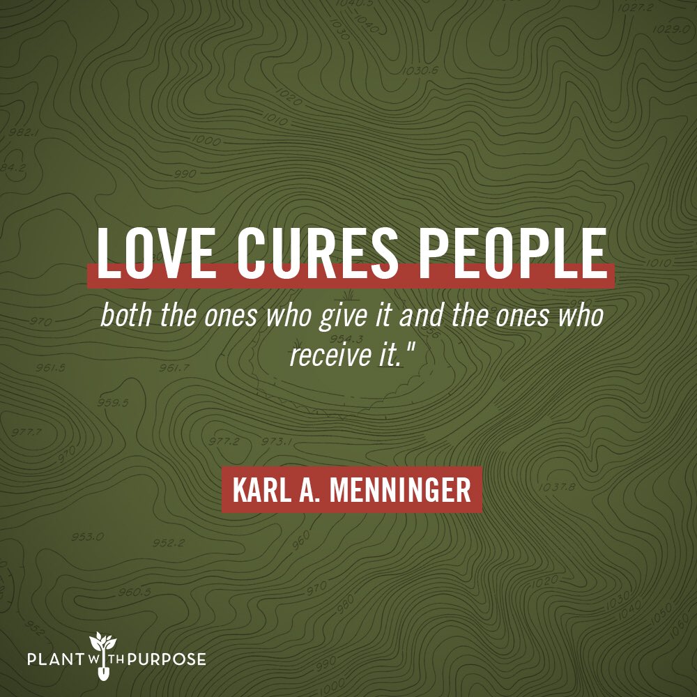 PlantWPurpose's tweet photo. Our world is in need of healing. Ecosystems need healing. Relationships need healing. It all starts with a decision rooted in love. https://t.co/gKoesNeXky