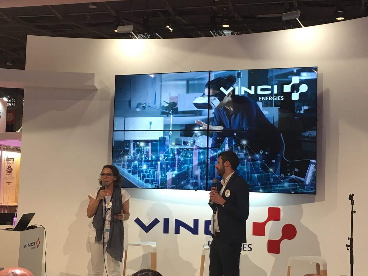 VINCIEnergies's tweet photo. The winners today are @XXII_GROUP, @wosomtech, @barac_io and @WearHealthHQ! Welcome in the #VINCIEnergies family and let’s work together now! #HumanBeyondDigital #VivaTech https://t.co/gr7VB73X1a