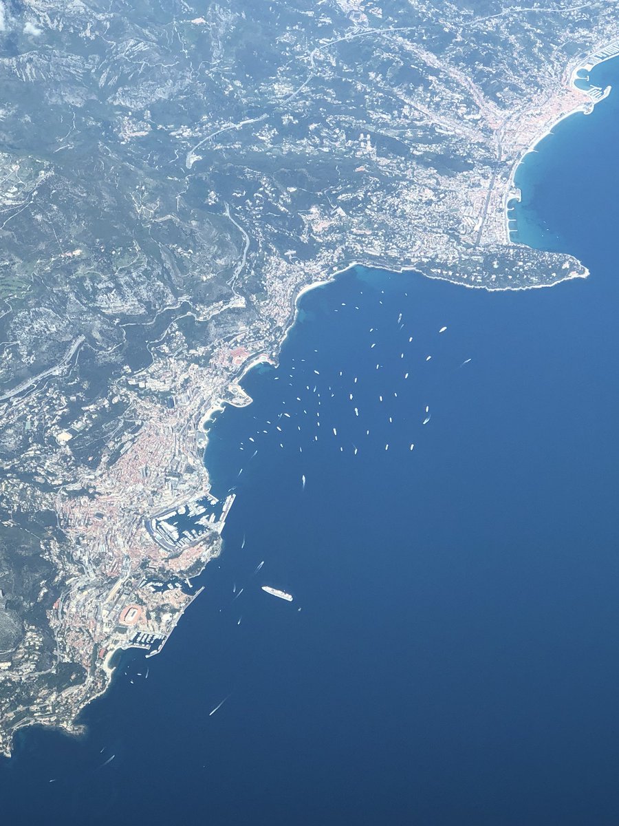 Monaco getting ready for the Grand Prix this weekend!