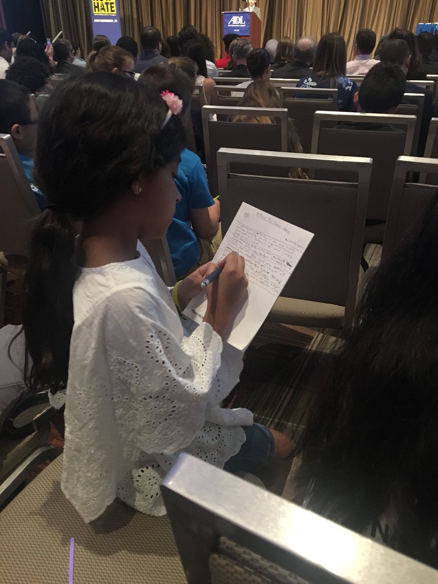 DrYannucci's tweet photo. Our #obelem Ss are taking notes and generating ideas from the presentation to bring back to our school. #NoPlaceforHate_NY @ADL_NY @pobsupt https://t.co/YsuCYlcJOi