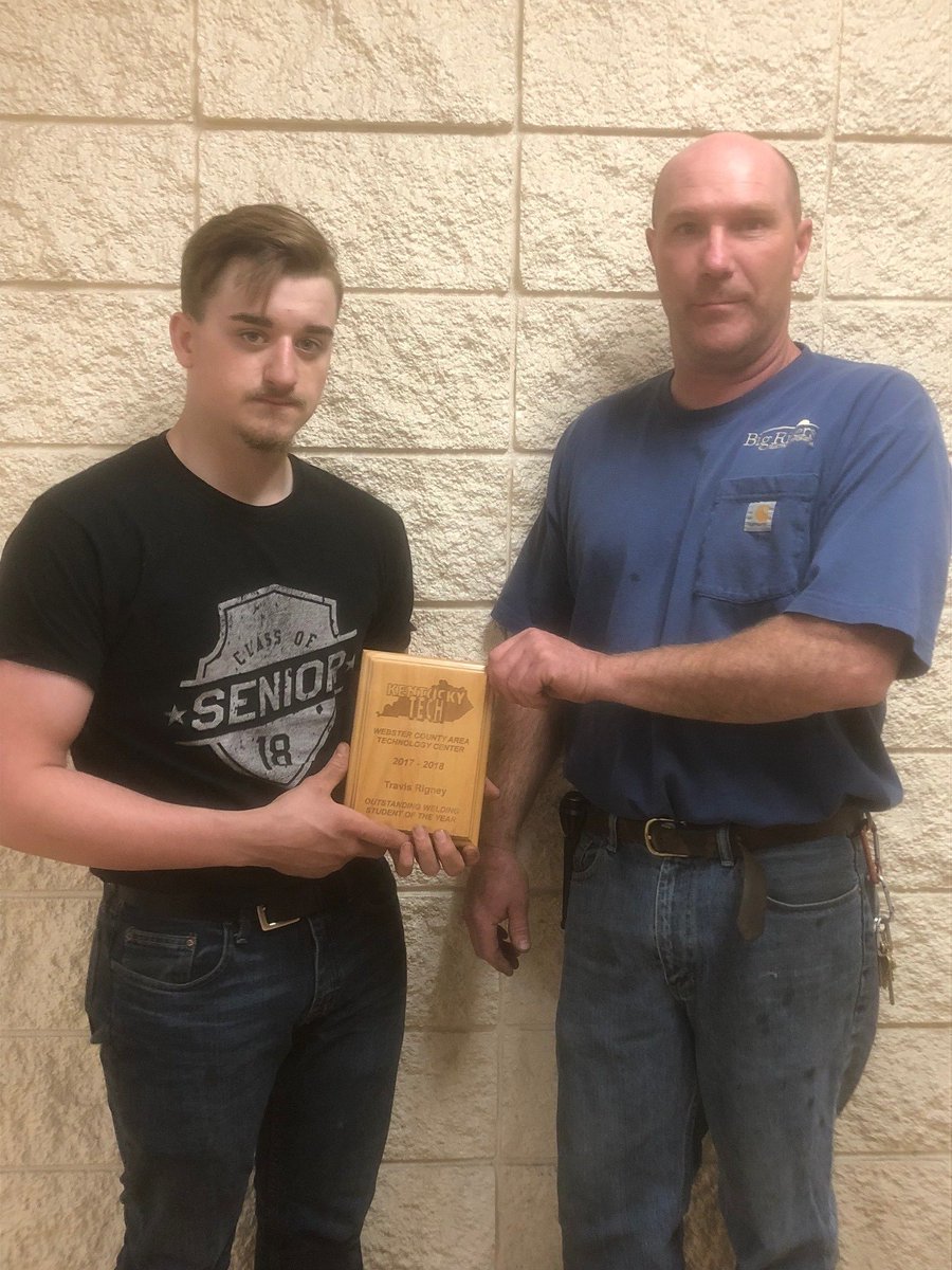larry_garrity's tweet photo. Congratulations to the WCATC #Outstanding Welding Technology Student of the Year--Travis Rigney!!!! #AWScertified #Focused #Professional #SkillsUSAWeldingChampion #ChampionAtWork #JobReadyDayOne #CTEisForME #WeNeedCTE #1WC https://t.co/yd8ffXjlSt