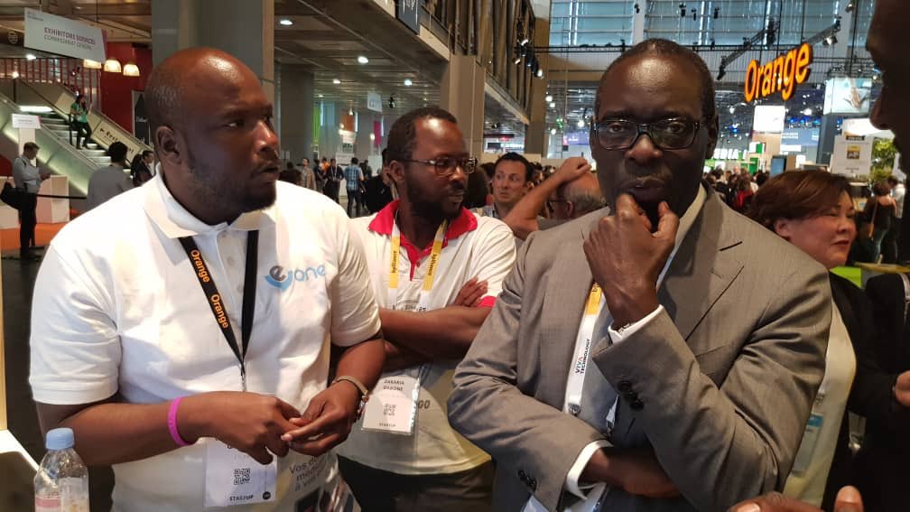 AliouneNdiaye_'s tweet photo. Au cœur de l’#innovation africaine à #Vivatech @OrangeTN @OrangeMaroc @CI_Orange @orange_sn #OrangeStartup #POESAM https://t.co/X0BBWpAZVZ