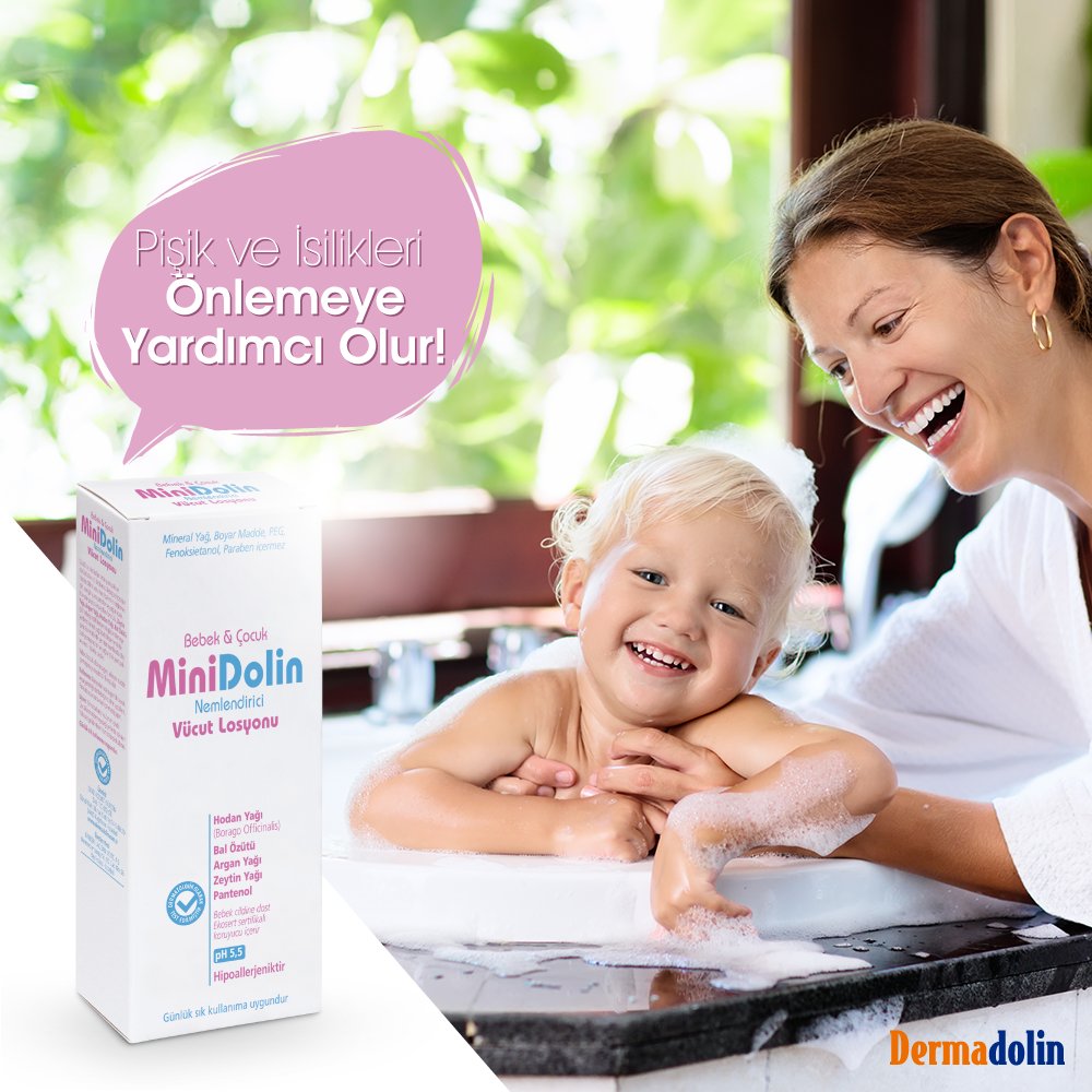 dermadolin's tweet photo. Bebek ve çocuğunuza Minidolin Losyon ile özel bakım sunmak bizden, onların masal kahramanı olmak sizden!
https://t.co/rnNaMZvjG7 https://t.co/wn0MRJkLTn