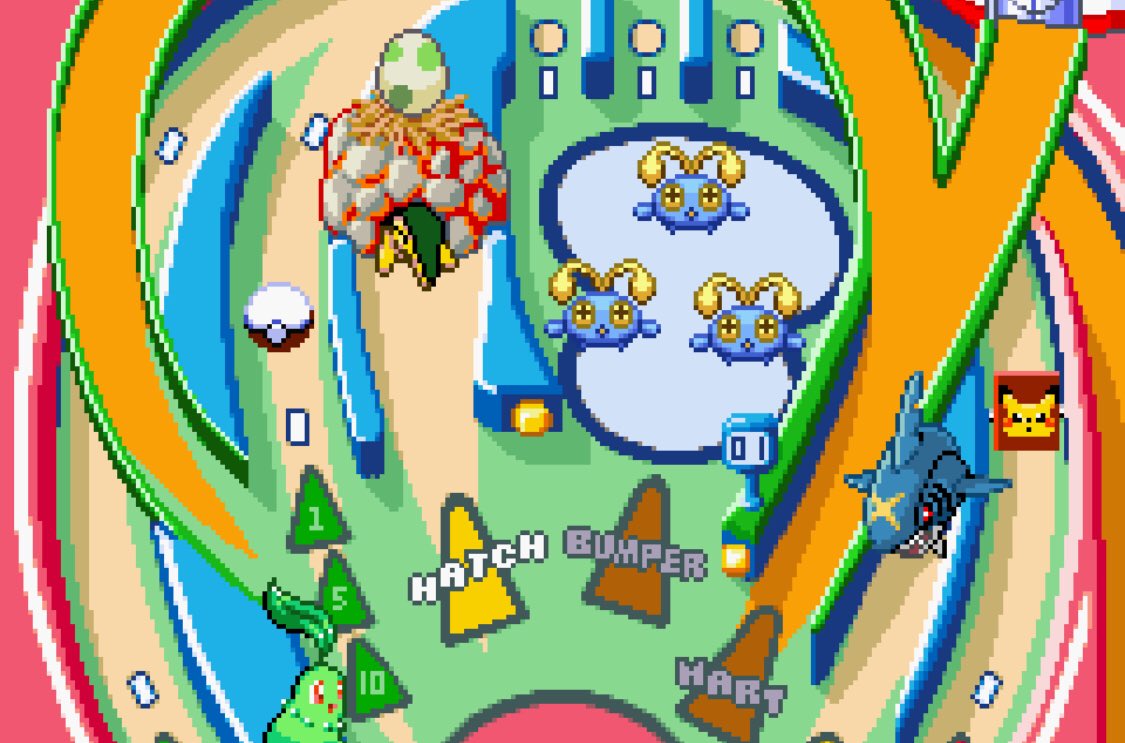 VictorDRose's tweet image. ¿Os acordáis de esta maravilla de juego? 😍😍 #GameBoyAdvance #PokemonPinball @NintendoES