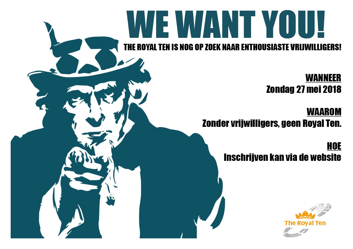 TheRoyalTenDH's tweet photo. Nog geen plannen dit weekend? Kom dan lekker genieten van de zon in het Beatrixkwartier en help tegelijkertijd mee aan het gezelligste hardloopevenement van Den Haag!

Inschrijven kan via de website: https://t.co/TlZA8cmFcL of stuur een mailtje naar vrijwilligers@royalten.nl https://t.co/X6RKB5X1Vq