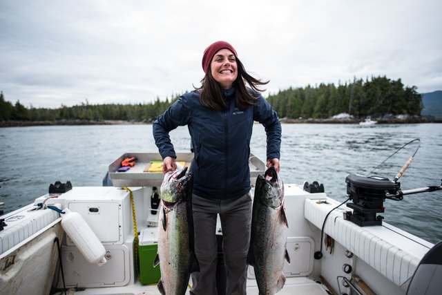 TourismBCNorth's tweet photo. #Fishing charters in Prince Rupert are quickly booking up for 2018. You don't want to miss out! #travelnorthernbc #explorebc #visitprincerupert #SunsetCharters Pic: Andrew Strain https://t.co/KhNgfzBqMO