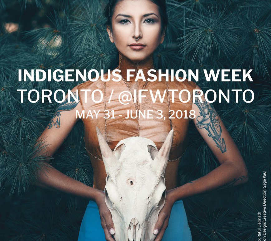 Indigenous Fashion Week Toronto (@ifwtoronto) is happening on May 31 - June 3 at the Harbourfront Centre. There will be runway showcases, curated exhibition, panels, lectures and workshops.