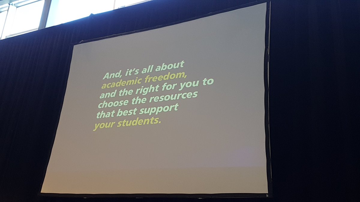 NurseKillam's tweet photo. Educators need to be free to make the right decisions! @eCampusOntario @dendroglyph #AdvLearn2018 https://t.co/kH8alEwOnh