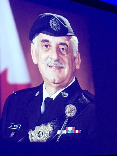 wpgfdn's tweet photo. "All #Winnipeg is my family": Congratulations to Albert and Samira El Tassi who were honoured at last night's @ManitobaMuseum Tribute Gala for their community support! #philanthropy #ForGoodForever #givingback https://t.co/BqQMHx2pB2