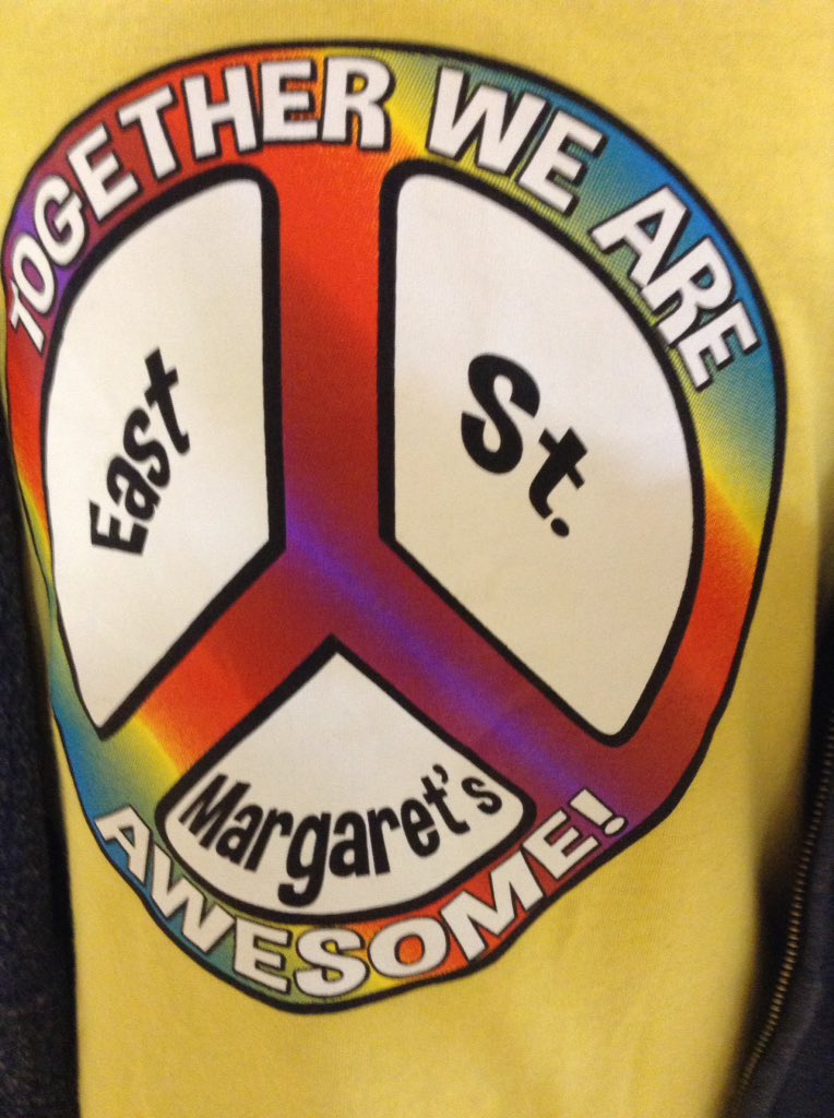 TODAY WAS SO FUN PEACE STARTS WITH US!!#postitivethoughts