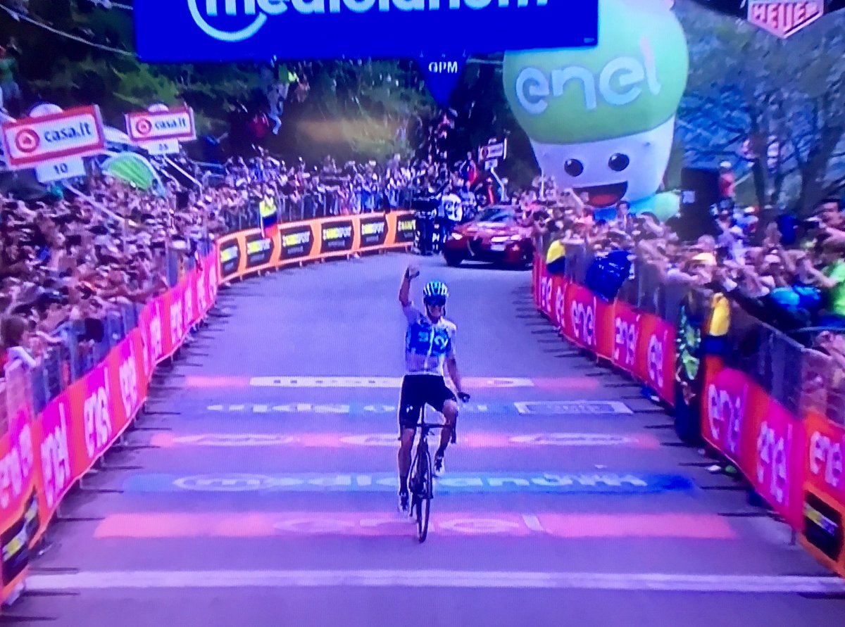 Chapeau <a href="/chrisfroome/">Chris Froome</a> <a href="/TeamSky/">teamsky</a>. The Greatest Single Stage ride we have ever seen 💪🚴‍♂️👍 #Giro 

#GetInspired by Chris Froome &amp; take the Tilnar Cycle Challenge

How many miles can you cycle for charity in tilnarcyclechallenge.org?