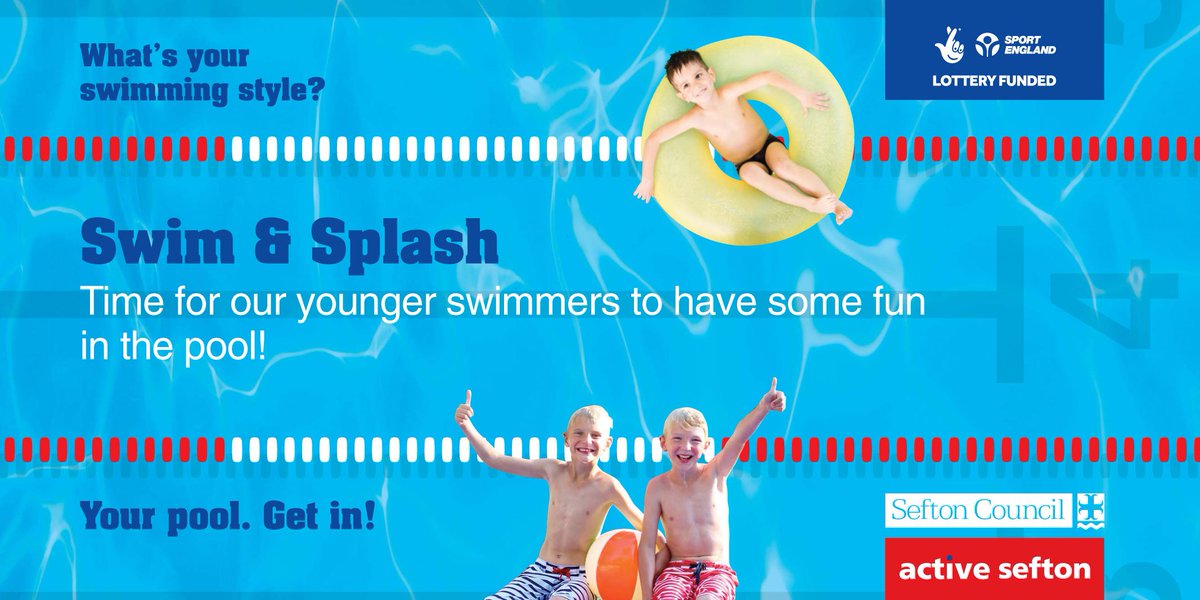School's out! Check your local pool timetable to find out when our Swim and Splash sessions will be running over the half term #YourPoolGetIn ow.ly/cDoi30k2F8s