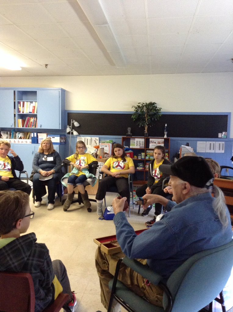 #positiveThoughts having fun at the ESM peace conference learning a lot enjoyed learning about peace thx for having us!!🙂