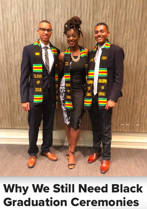 sonsandbros's tweet image. #GradSeason | We're celebrating graduates all day long! You all have accomplished a huge feat but sometimes … traditional graduations don't make students of color feel seen.

Which is why #BlackGrad and similar ceremonies are so important!

bit.ly/2IKlQCP