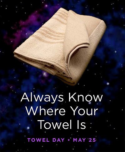 shibuilab's tweet photo. Buon #towelday a tutti 😔🤖
#guidagalattica #dontpanic #towel https://t.co/MEtIu7HRIW
