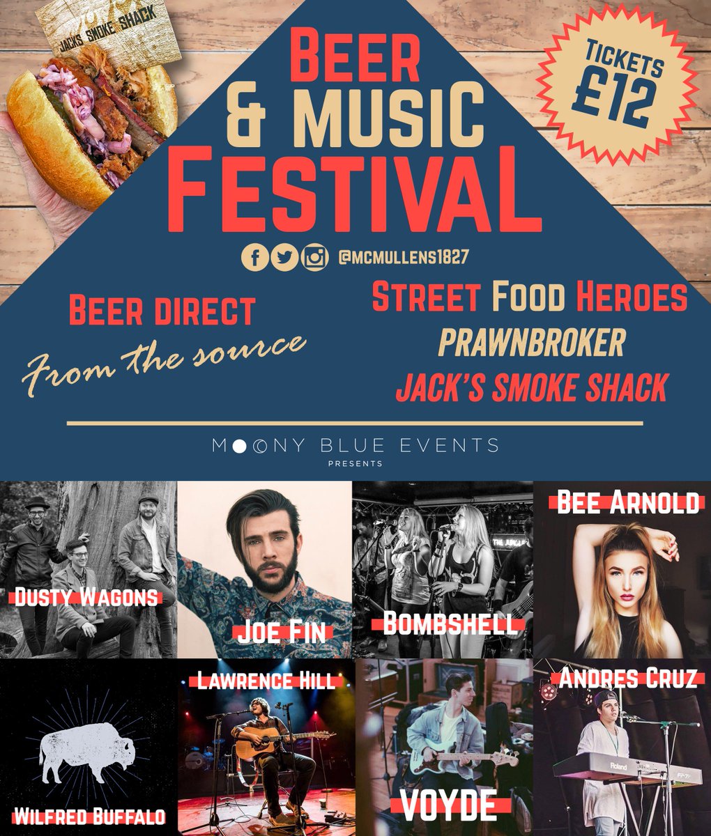 Exciting news for the Mac's Beer &amp; Music Festival as we are joined by some absolute heroes of street food including <a href="/jackssmokeshack/">jacks smoke shack</a> and the @PrawnbrokerBar. Honestly, why haven't you got your ticket yet? >> macs-beer-fest-2018.eventbrite.co.uk