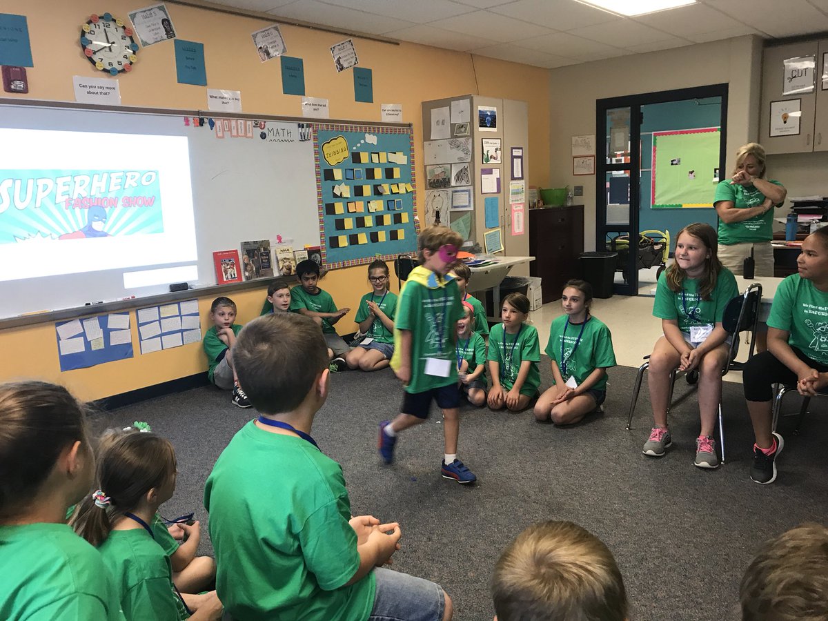 msufullerka's tweet photo. Do you need a great way to celebrate the impact you’re having by creating capes for children? Have a superhero fashion show! #enchantedmakeovers #clarkstonasl CE students have synergized to decorate over 100 capes for our community partner, Enchanted Makeovers. https://t.co/jgBmrJJfZK
