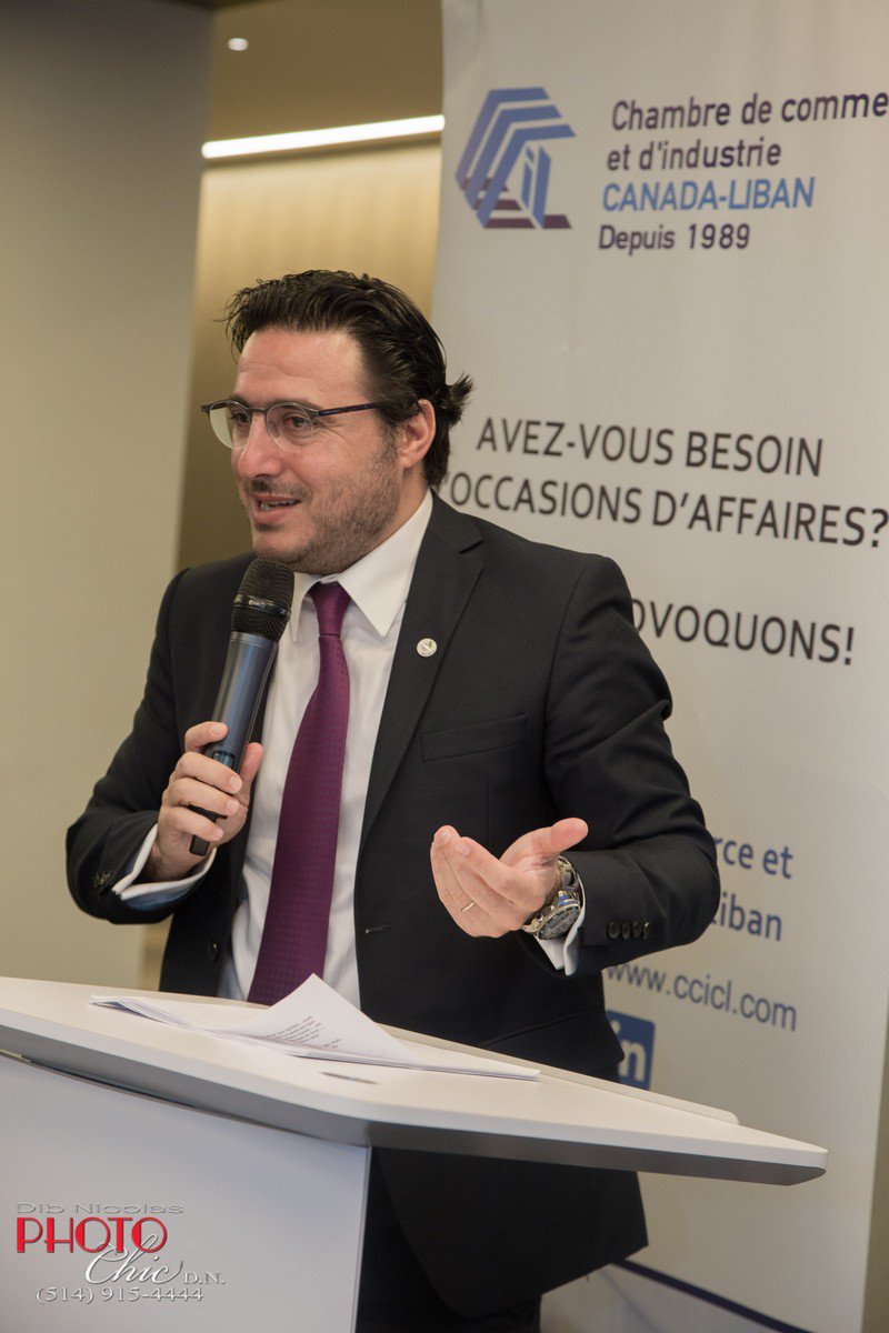 FouadZmokhol's tweet photo. Montreal, Canada- Thank you to the Canadian-Lebanese Chamber of Commerce and Industry (#CCICL) for providing me with the opportunity to give a #conference on the “SWOT Analysis of Lebanon and the Middle East: Overview of the Challenges 2018-2019”.
#RDCLWorld https://t.co/lNIp1kdjp5