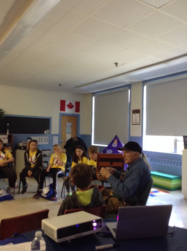 We learned lots of different things at ESM peace conference. Thanks for having us!
 #positivethoughts  this is a picture of the elder bill!😎