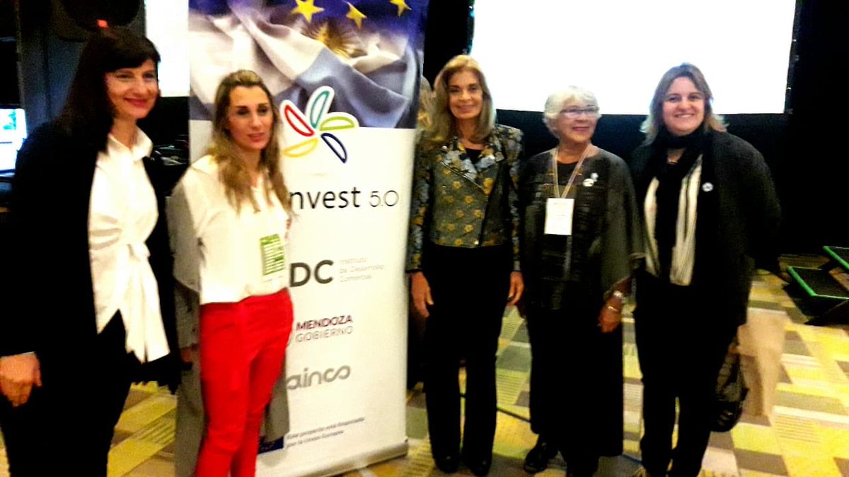NataliaAConti's tweet photo. Mujeres empresarias y emprendedoras de Argentina, Bolivia, Peru, Uruguay y Brasil en Mendoza. #VIIECA https://t.co/ecKuT6yKyC