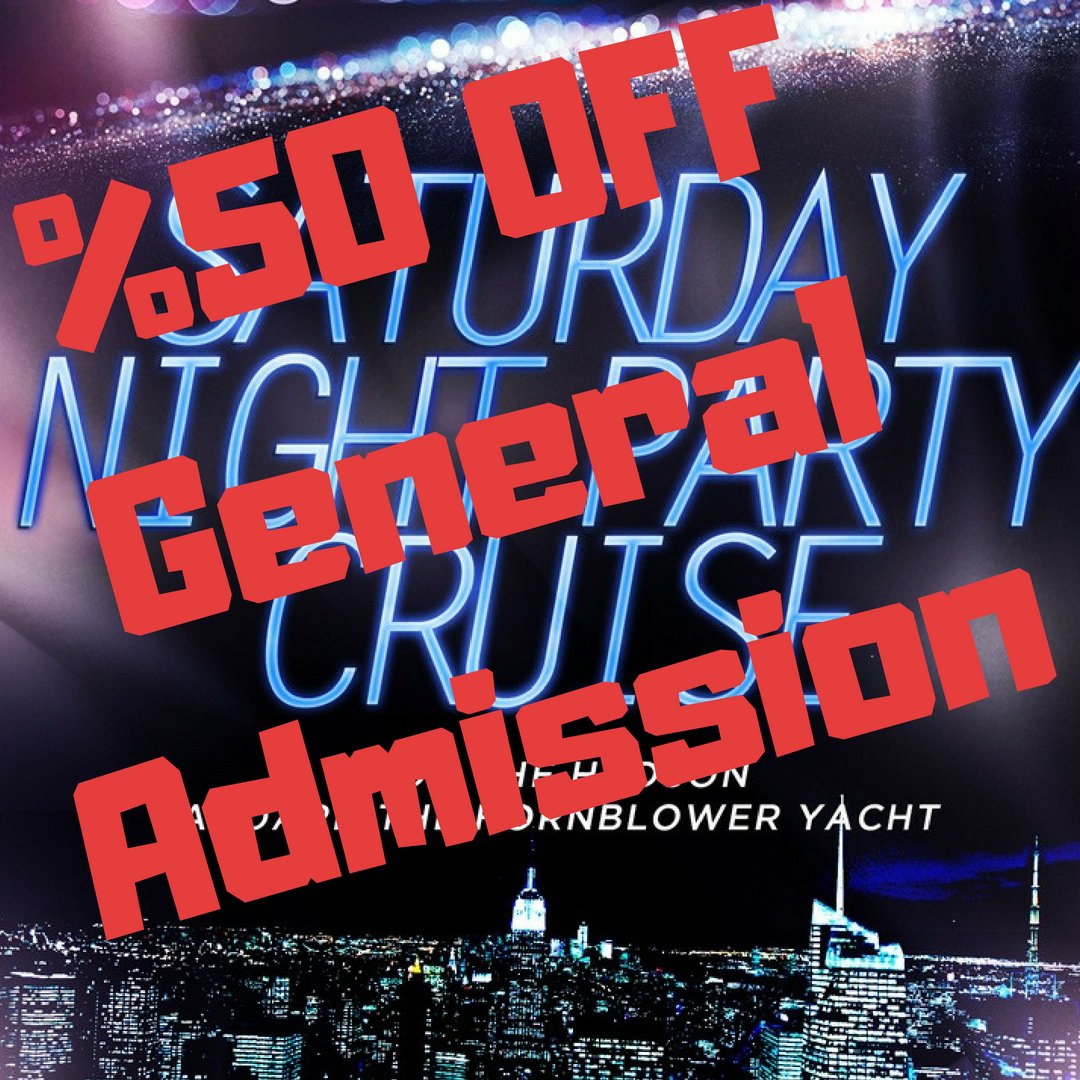 iEventsCom's tweet photo. That's right! #NYC get ready to #party tmm on The Hudson! https://t.co/B3KfLT1iVg 

Enter Promo Code: SatHud526

#Party #OnABoat #YachtLife #Yachty #Dance #FridayFeeling #FridayMotivation #Weekend #Boat #Cruise #Drinks #Promo #lit #turnt #turnup https://t.co/9ZPQntrNn0
