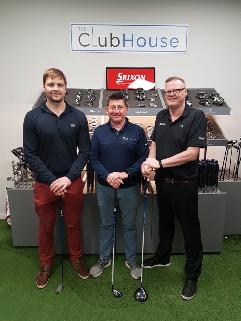 HendersonIain's tweet photo. Thank you Robin @thecustomclub for the great fitting experience and for the slick new @clevelandeurope golf clubs. Can't wait to get out and play after the Irish tour to Australia @srixoneurope #thankyou #greatjob https://t.co/KZ7wvaOV8P