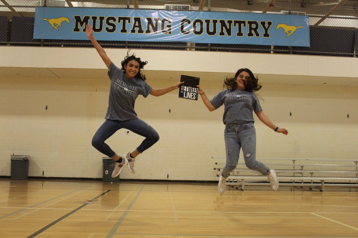 mempublications's tweet photo. Jumping for joy because the yearbooks are in! Come by Room 39 to pick up yours or buy a copy! $100 after school https://t.co/2r2wkyRXfP