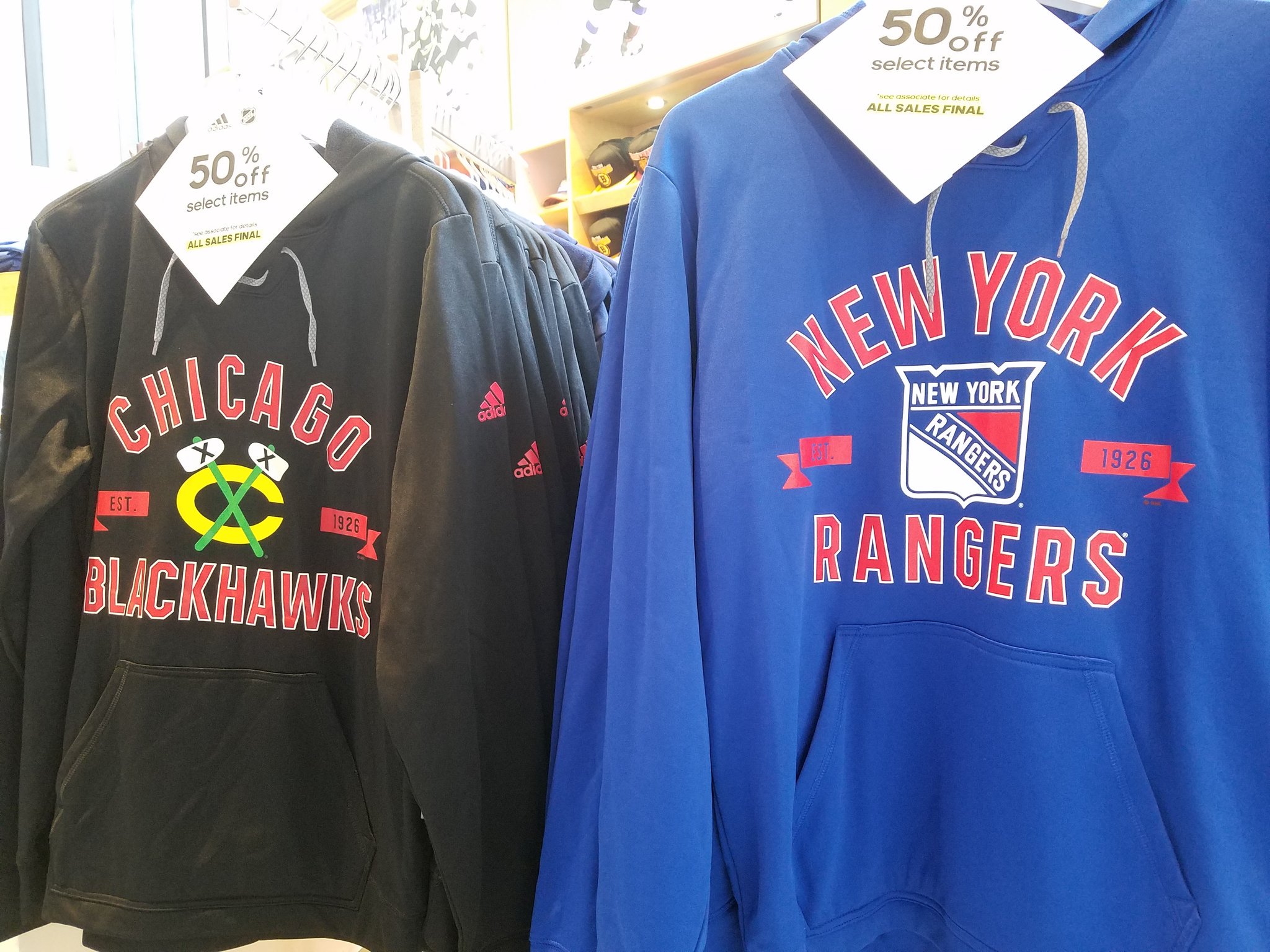 NHL Store in NYC restocked their letters/numbers. Get 'em while