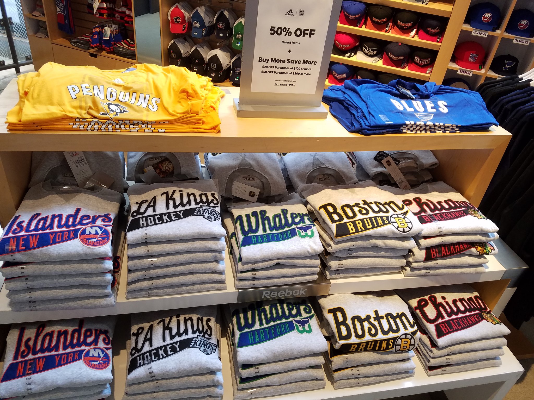 NHL Store in NYC restocked their letters/numbers. Get 'em while they're hot  🔥!! : r/rangers