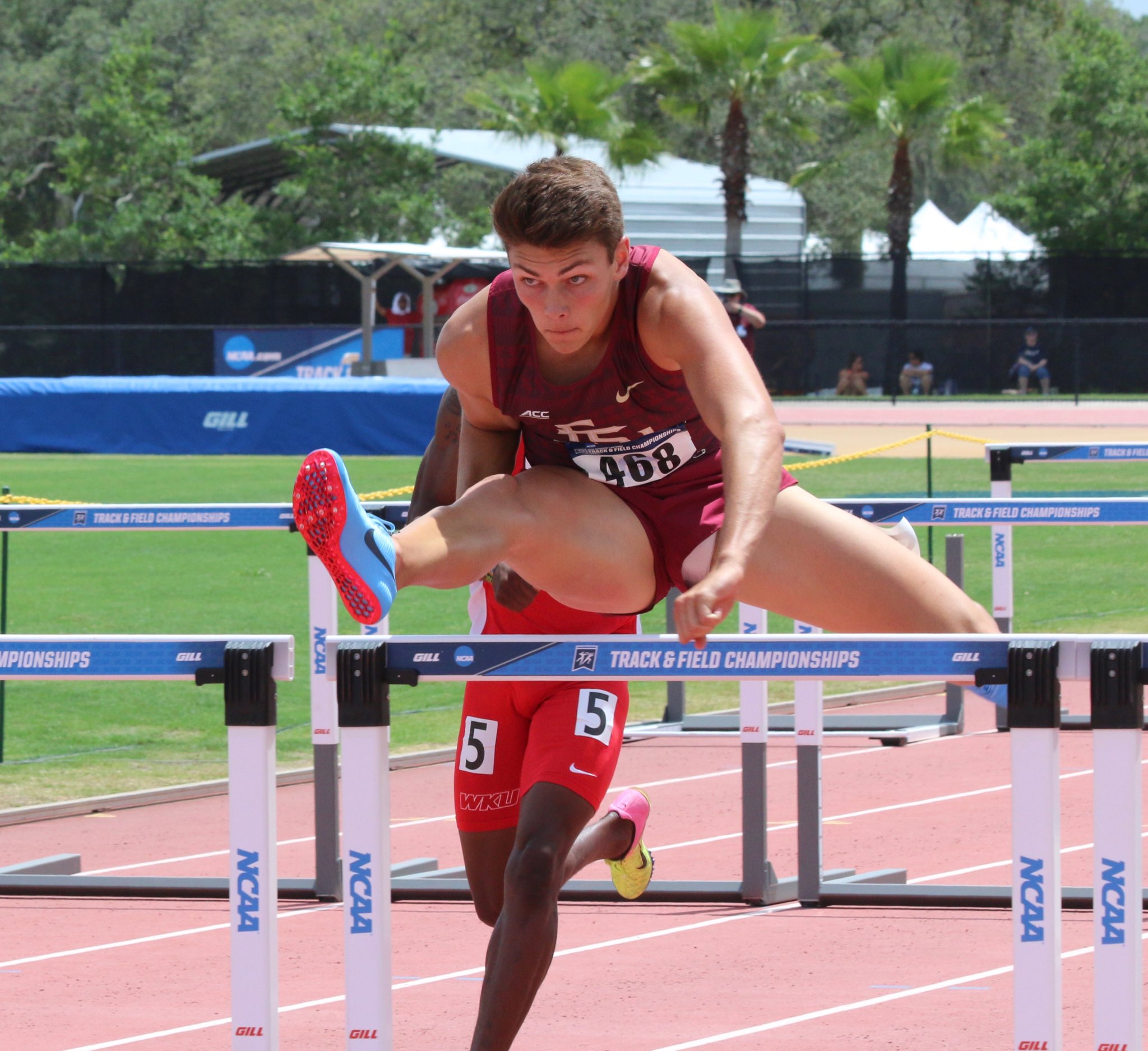 FSU Track & Field on Twitter ".TreyCunningham is moving on to 110h