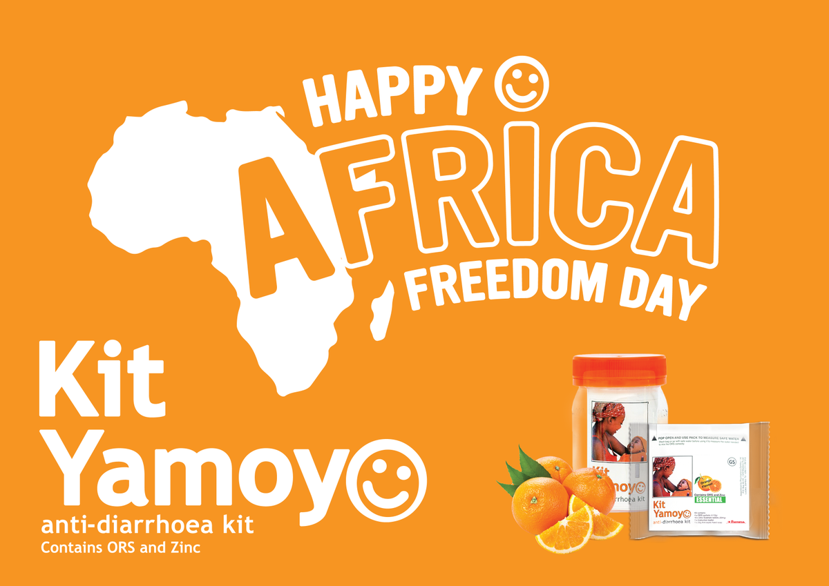 KitYamoyo's tweet photo. We hope you had a fantastic day!!! From Kit Yamoyo, we wish you all the best! Happy Africa Freedom Day!  #KitYamoyo #BeWise #BePrepared #BeatDiarrhoea https://t.co/Eemhv8BqG0