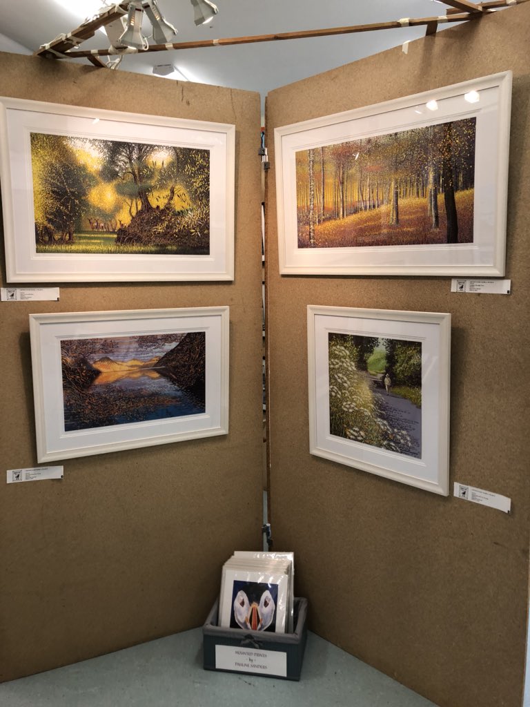 Fantastic transformation of our primary school in #eskdale #cumbria for #art show weekend. Lots of fantastic art &amp; #crafts for sale &amp; beautiful cream teas. Please come &amp; visit us and please retweet to spread the word - this weekend Sat, Sun &amp; Mon.