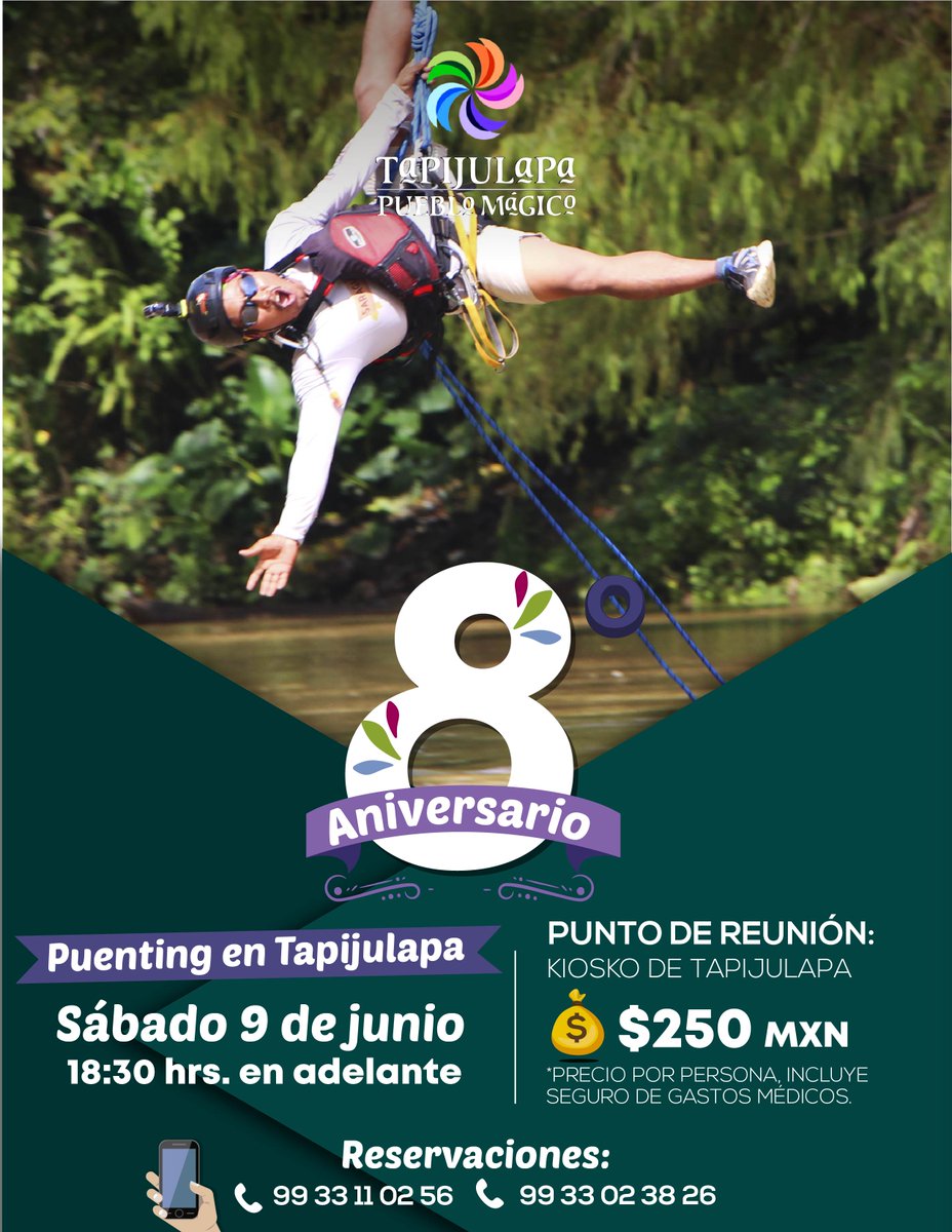 AMHMT's tweet photo. Les invitamos a celebrar el 8° Aniversario del #PuebloMágico de #Tapijulapa el próximo 9 y 10 de Junio en #Tabasco el #EdénDeMéxico @Turismo_Tabasco @SECTUR_mx 

Turismo de Aventura | Artesanías | Cultura | Gastronomía | Ruta Ciclista | Talleres Vivenciales https://t.co/kUjUMVMyrt
