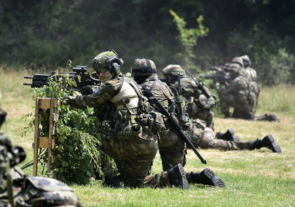 e_amyna's tweet photo. #HellenicArmy and Serbian SOF teams training together #FALCON18 https://t.co/9JEA5W1Ec9