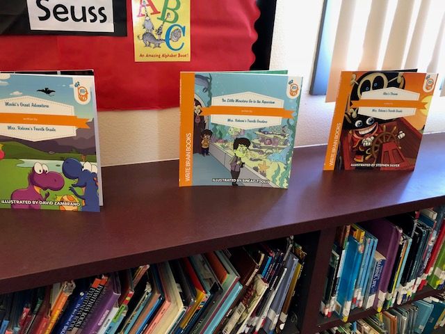WriteBrainBooks's tweet photo. Look at the smiling faces of @ScottsdaleUSD #EnglishLearners who wrote original @WriteBrainBooks and became published authors!
#kidsgetpublished #literacy #jodycaudle #SUSD #ELs #writebrainbooks https://t.co/8CvOE4Orn3