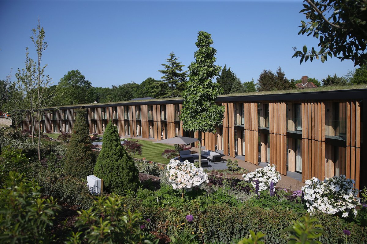 SpursOfficial's tweet photo. We can now for the first time reveal exclusive imagery of our completed player accommodation Lodge, adjacent to our world-class Training Centre in Enfield.

Full gallery ▶️ https://t.co/YPsv6WxtBr https://t.co/XwuGtT30jS