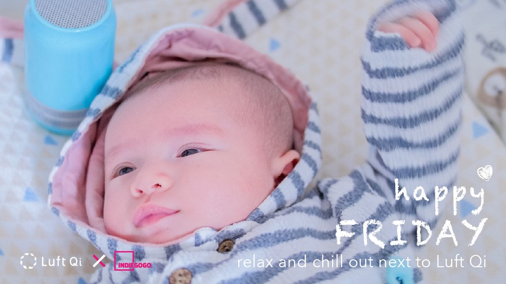 HelloLuft's tweet photo. Happy Friday! Time to relax &amp; chill out next to Luft Qi! Get yours at @Indiegogo  👉👉https://t.co/GSv5jHne17 #TGIF #LoveLuftQi #Crowdfunding #AirPollution #AirPurifier #CleanAir #Allergies #AirCleaner #OdorRemover #Purifier #AirFilter #tech #innovation https://t.co/pZbpzoNLST