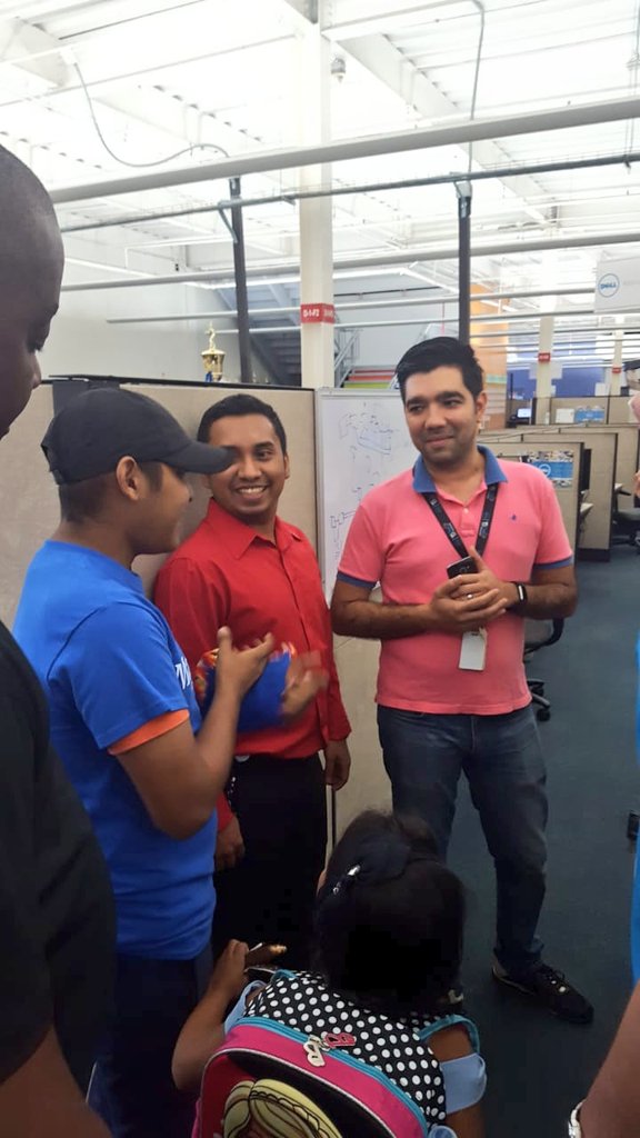 ThisisHerlinda's tweet photo. Hoy recibimos en @DellPanama la visita de Daniel y su famila, junto a @MakeAWishPanama ...gracias por compartir junto a #CSSLATAM tu interés en Tecnología. #LegacyofGood #MakeITReal
#STEM #DellPanama15 https://t.co/E67tw6kDGH