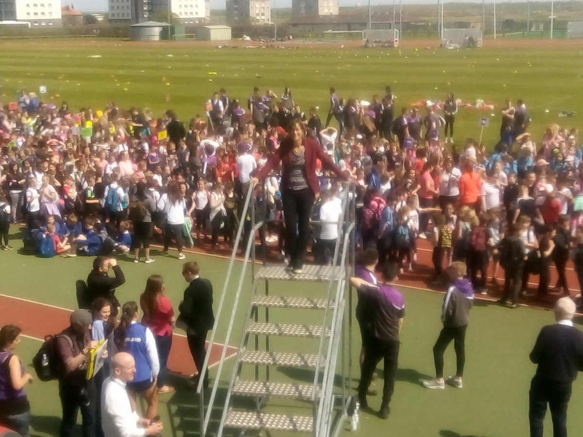 Another busy day @asvabdn hosting the Aberdeen Youth Games and the lunch of the big fit walk. Great effort from @RGUSportExSci <a href="/Sportaberdeen/">Sport Aberdeen</a> @PathsforAll