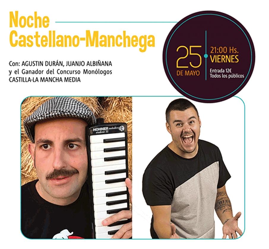 Esta noche llega el humor que más nos gusta, el nuestro!! De la mano de <a href="/agusduran/">Agustín Durán Cómico</a> @juanjoalbinana <a href="/ResumePelis/">Darío Mares</a> como monologuista revelación de <a href="/CMM_es/">Castilla-La Mancha Media</a>  y <a href="/Jesus_Arenas_/">Jesús Arenas</a> presentando. Os esperamos!!