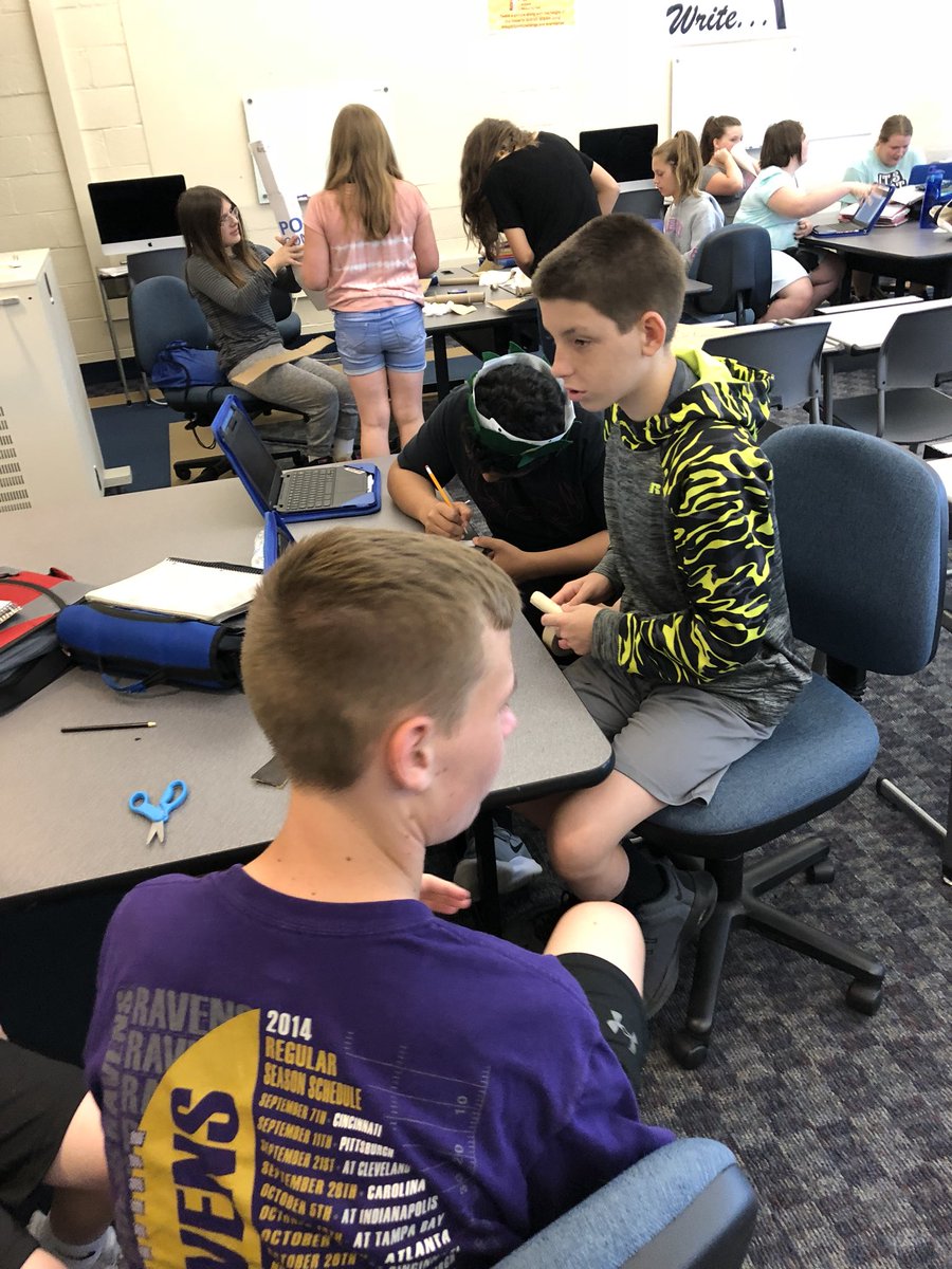 Working on our living history exhibition.