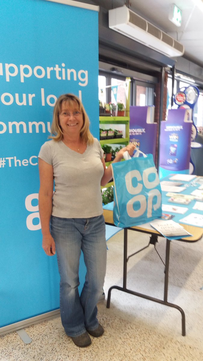 AKBigginsWriter's tweet photo. @fbridgeCOOP Great to see the continued support of local groups at the Community day today with the Fair Trade Goody bags. #BringCoop #TheCoopWay https://t.co/ajTYzKYjEP