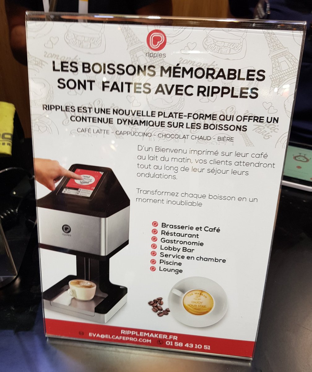 AtoutDsi's tweet photo. #vivatech Attiré par la cabine d'essayage #sweetfit sur le stand @KlepierreGroup #klepierre, nous avons pu ensuite savourer un "Selfie café" Ripples de Ripplemaker. Une fin de journée réussie donc 🤓 https://t.co/outhNkandC