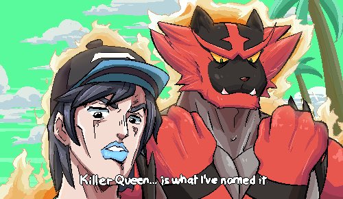 IS THIS A JOJO REFERENCE : r/pokemon