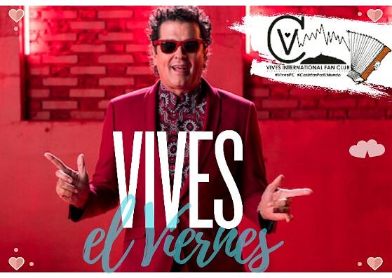 vivesifc_ecua's tweet photo. #VivesElViernes con la mejor música porque #Vives lo tiene para ti, así que ponte tu pinta sensual y #gozas #bailas #ríes con @carlosvives
@ClaudiaElenaV
#VivesIFC
#CarlistasPorElMundo 🌎
#LocosPorVives https://t.co/5tf88ijGxY