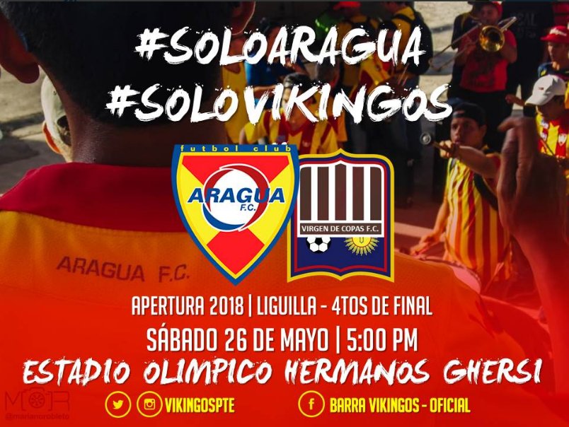 LosNotPTE's tweet photo. ¡¡FALTAN 0⃣1⃣ DÍAS!!
Para el #DerbiARC por la IDA de los 4tos de Final de la #LiguillaFUTVE
#SoloAragua #SoloVikingos #SoloNot https://t.co/3WKaMFwWI1